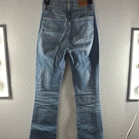Madewell Skinny Flare Jeans in Kenwick Wash